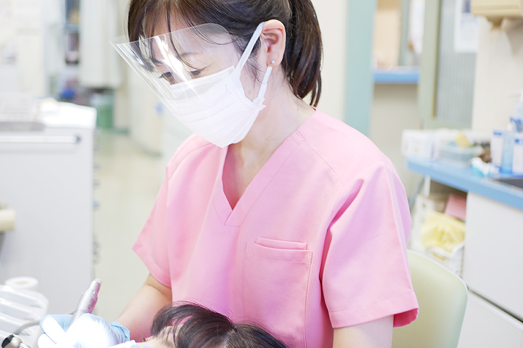 担当医が責任を持って行う、治療後のメインテナンス